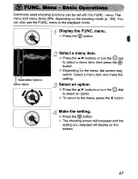 Предварительный просмотр 47 страницы Canon Digital IXUS 990 IS User Manual