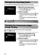 Предварительный просмотр 72 страницы Canon Digital IXUS 990 IS User Manual