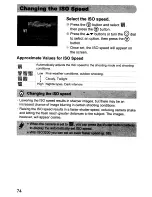 Предварительный просмотр 74 страницы Canon Digital IXUS 990 IS User Manual