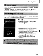 Предварительный просмотр 107 страницы Canon Digital IXUS 990 IS User Manual