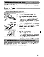 Предварительный просмотр 111 страницы Canon Digital IXUS 990 IS User Manual