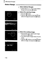 Предварительный просмотр 114 страницы Canon Digital IXUS 990 IS User Manual