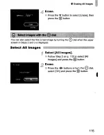 Предварительный просмотр 115 страницы Canon Digital IXUS 990 IS User Manual