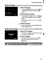 Предварительный просмотр 117 страницы Canon Digital IXUS 990 IS User Manual