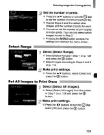 Предварительный просмотр 129 страницы Canon Digital IXUS 990 IS User Manual