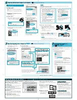 Предварительный просмотр 2 страницы Canon Digital IXUS I5 Quick Start Manual