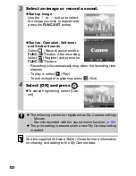 Preview for 102 page of Canon Digital IXUS I7 User Manual