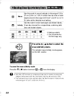 Предварительный просмотр 62 страницы Canon Digital IXUS II s User Manual