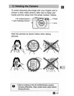 Предварительный просмотр 19 страницы Canon Digital IXUS II Instruction Manual