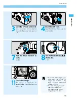 Предварительный просмотр 15 страницы Canon DIGITAL IXUS v
EOS D30 User Manual