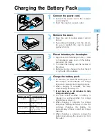 Предварительный просмотр 25 страницы Canon DIGITAL IXUS v
EOS D30 User Manual