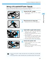 Предварительный просмотр 29 страницы Canon DIGITAL IXUS v
EOS D30 User Manual