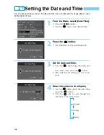 Предварительный просмотр 38 страницы Canon DIGITAL IXUS v
EOS D30 User Manual