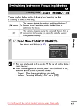 Предварительный просмотр 47 страницы Canon Digital IXUS55 User Manual