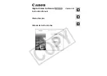 Предварительный просмотр 1 страницы Canon Digital Video Software (Macintosh) Instruction Manual