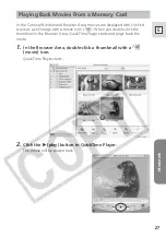 Предварительный просмотр 27 страницы Canon Digital Video Software (Macintosh) Instruction Manual