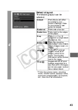 Предварительный просмотр 45 страницы Canon DIRECT PRINT CDI-E350-020 User Manual