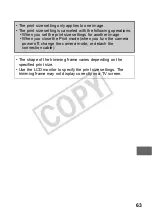 Предварительный просмотр 65 страницы Canon DIRECT PRINT CDI-E350-020 User Manual