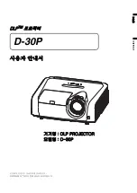 Preview for 1 page of Canon DLP D-30P User Manual