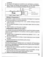 Preview for 11 page of Canon DM-100 Instructions Manual