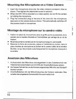 Предварительный просмотр 12 страницы Canon DM-100 Instructions Manual