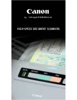 Canon DR-4010C - imageFORMULA - Document Scanner Brochure & Specs preview
