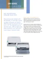 Preview for 2 page of Canon DR 5010C - imageFORMULA - Document Scanner Specification