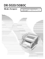 Preview for 98 page of Canon DR-5020 Instructions Manual