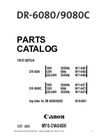 Preview for 189 page of Canon DR-6080 Service Manual
