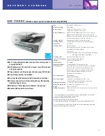 Предварительный просмотр 17 страницы Canon DR 7090C - imageFORMULA - Document Scanner Brochure & Specs