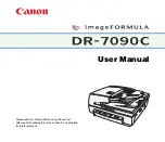 Canon DR 7090C - imageFORMULA - Document Scanner User Manual preview