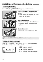 Предварительный просмотр 20 страницы Canon DS126061 Instruction Manual