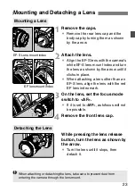 Preview for 23 page of Canon DS126061 Instruction Manual