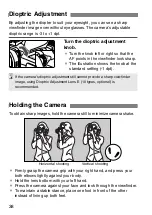 Preview for 38 page of Canon DS126061 Instruction Manual