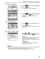 Предварительный просмотр 29 страницы Canon DS700 - Selphy Compact Photo Printer Photo Printing Manual