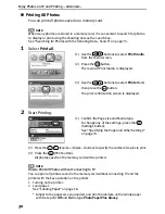 Предварительный просмотр 32 страницы Canon DS700 - Selphy Compact Photo Printer Photo Printing Manual