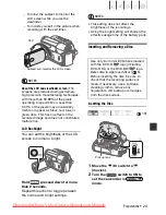 Preview for 23 page of Canon DVD CAMCORDER DC410 Instruction Manual