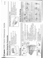 Preview for 3 page of Canon E 500 Instruction Manual