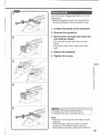 Preview for 65 page of Canon E 500 Instruction Manual