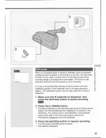 Preview for 73 page of Canon E 500 Instruction Manual