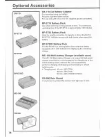 Preview for 84 page of Canon E 500 Instruction Manual