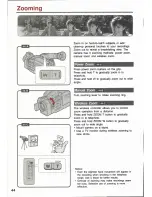 Preview for 44 page of Canon E 600 Instruction Manual