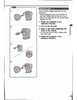 Preview for 49 page of Canon E 600 Instruction Manual