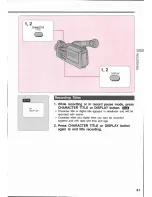 Preview for 61 page of Canon E 600 Instruction Manual