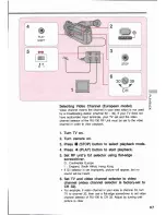 Preview for 67 page of Canon E 600 Instruction Manual