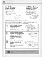 Предварительный просмотр 14 страницы Canon E 77 Instruction Manual