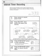 Предварительный просмотр 46 страницы Canon E 77 Instruction Manual