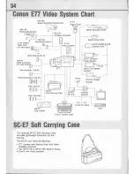 Предварительный просмотр 56 страницы Canon E 77 Instruction Manual