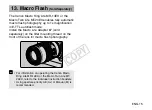 Preview for 16 page of Canon EF 100mm f/2.8L MARCO IS USM Instruction