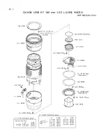 Предварительный просмотр 2 страницы Canon EF 180mm f/3.5L MACRO USM Parts Catalog